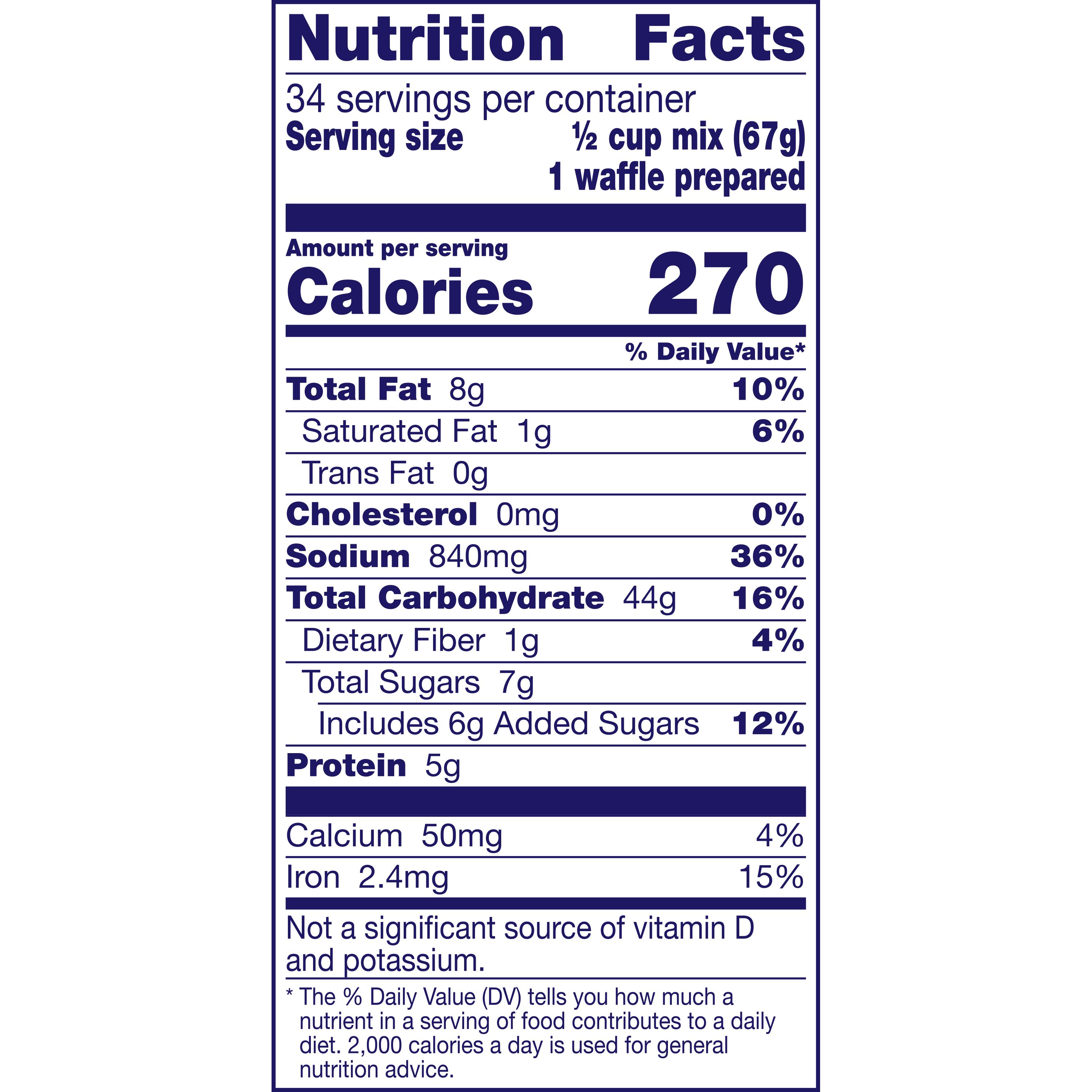 Gold Medal™ Complete Waffle Mix 5 lb General Mills Convenience and