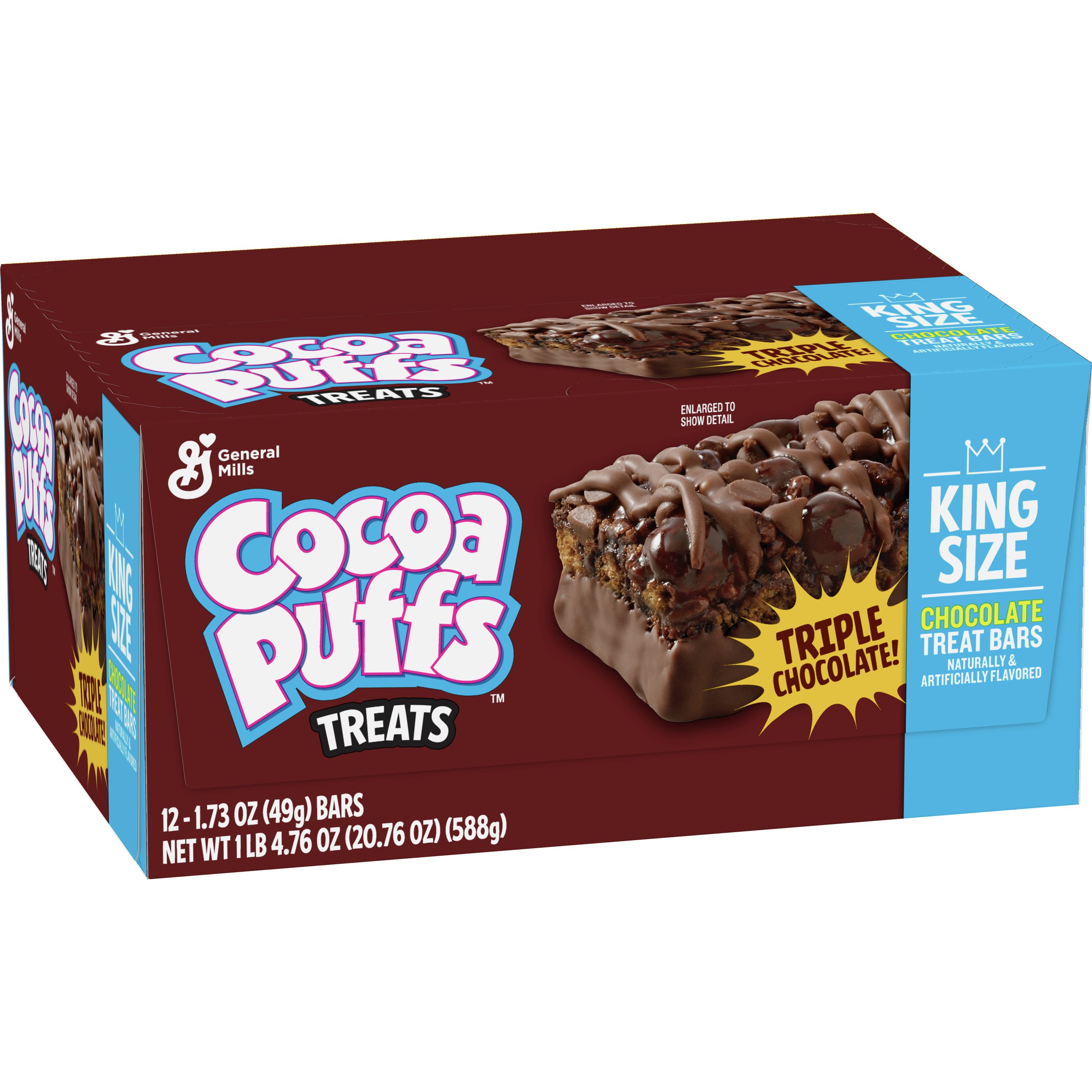Cocoa Puffs™ Treats Bars King Size (12 ct) 1.73 oz General Mills Convenience and Foodservice