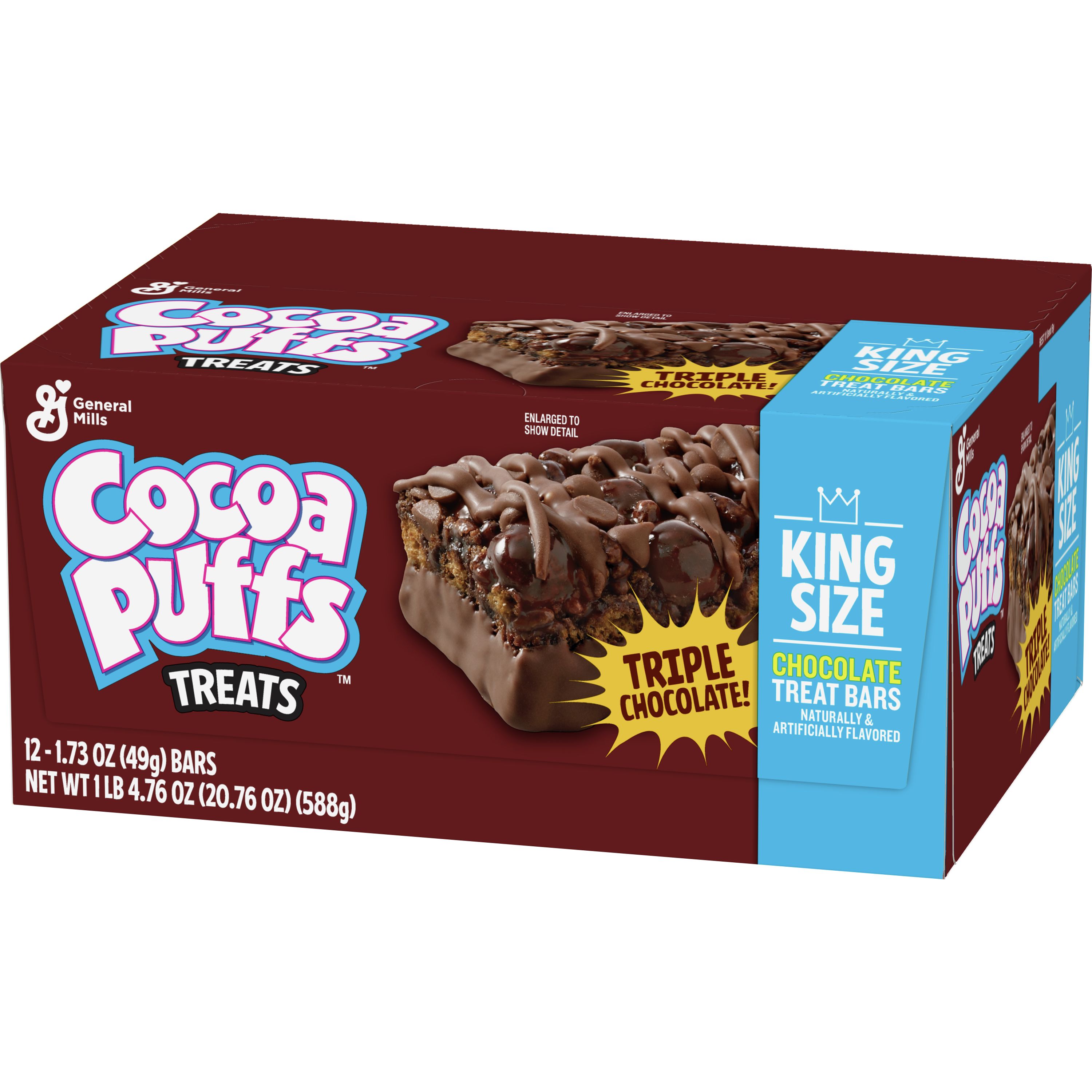 Cocoa Puffs™ Treats Bars King Size (12 ct) 1.73 oz General Mills