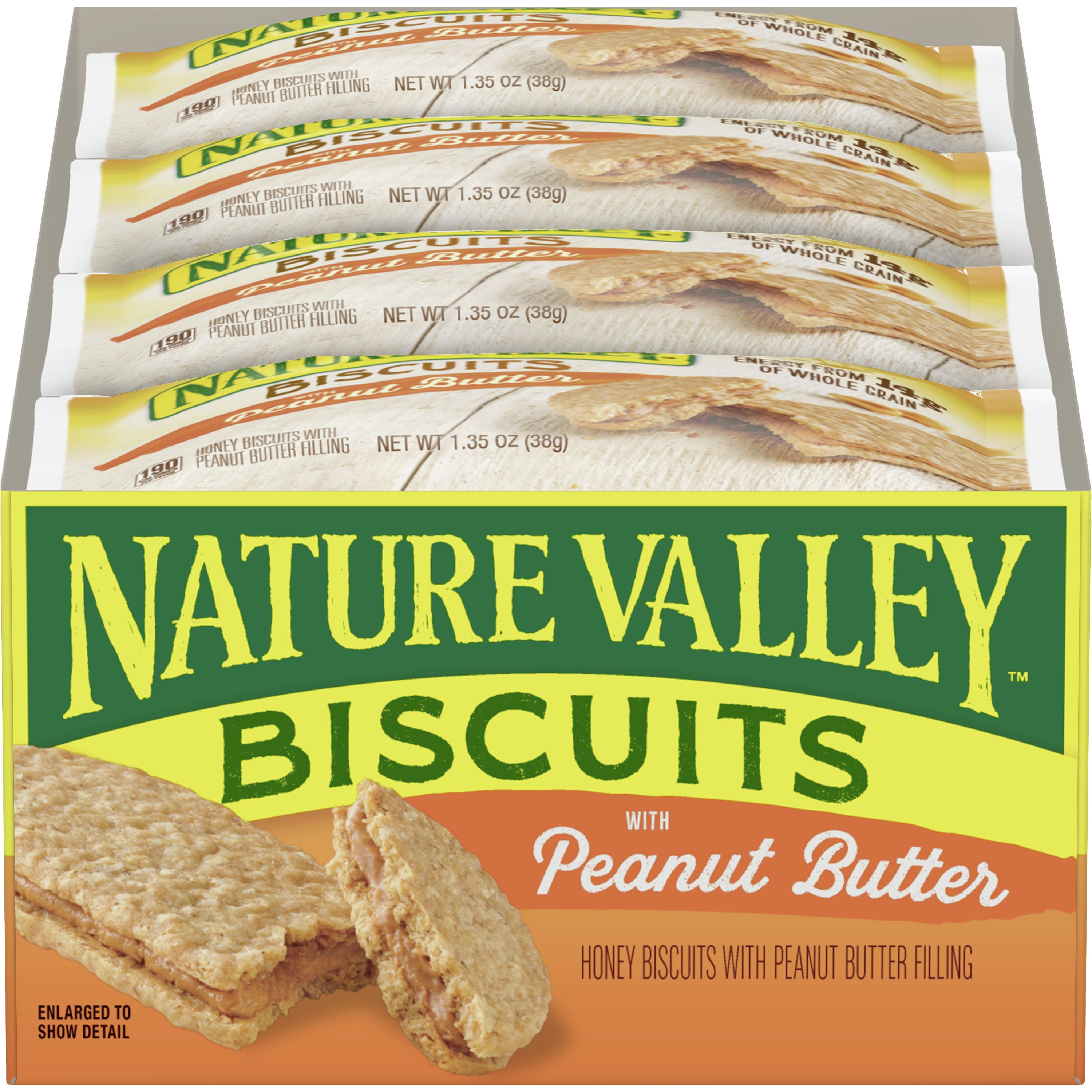 Nature Valley™ Biscuits Snack Peanut Butter (16 ct) 1.35 oz General