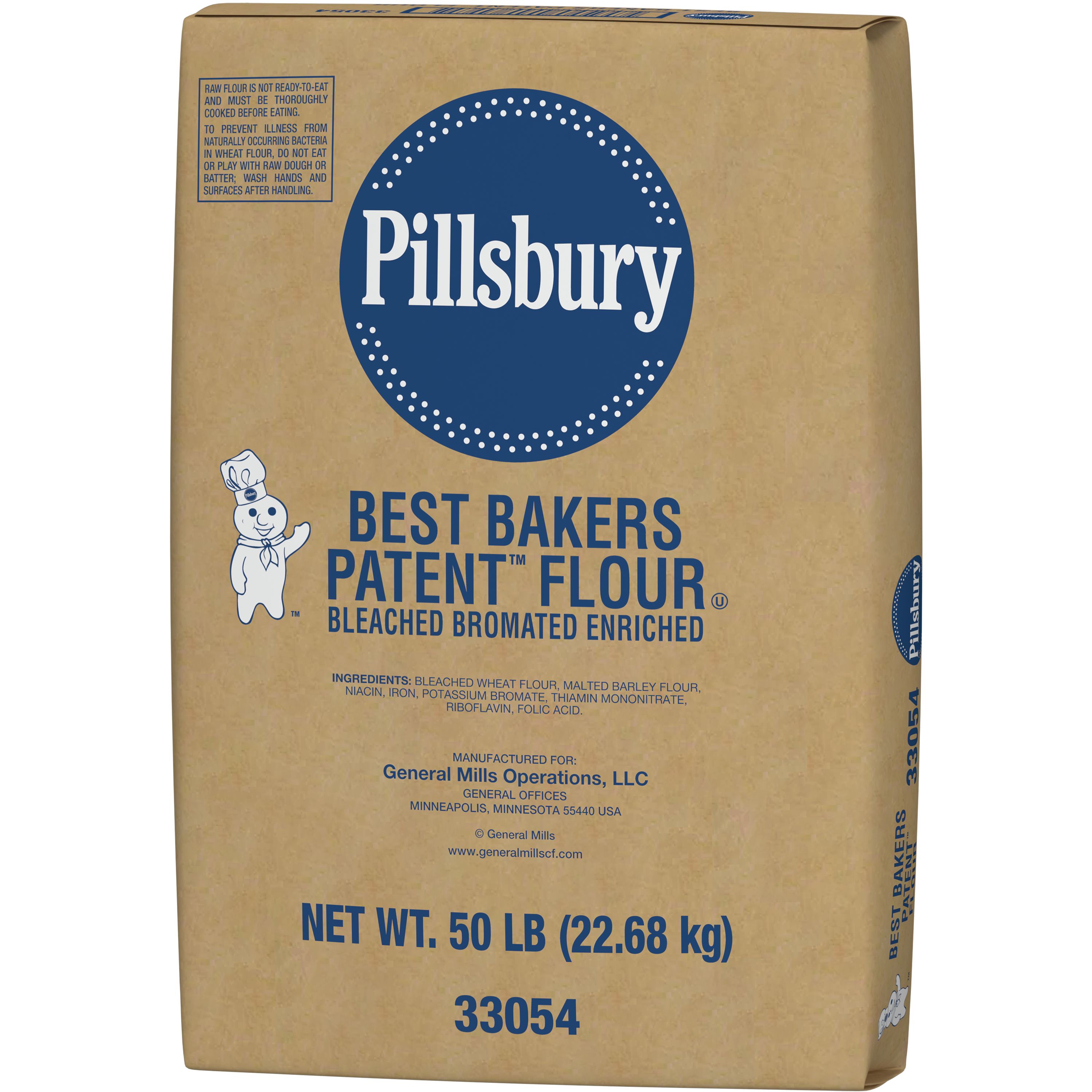 Pillsbury™ Best Bakers Patent™ Flour Bleached/ Bromated/ Enriched 50 lb
