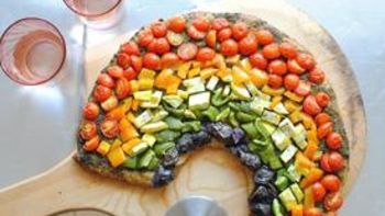 Rainbow Pizza