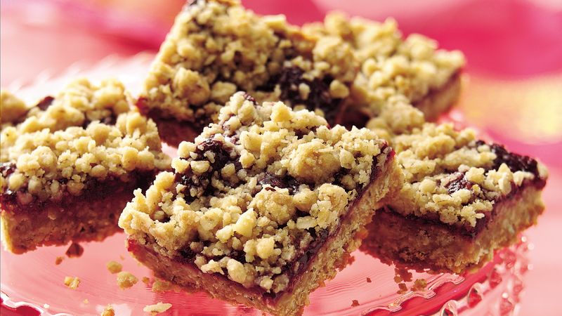 Raspberry Crumb Bars recipe from Betty Crocker Raspberry Crumb Bars recipe from Betty Crocker