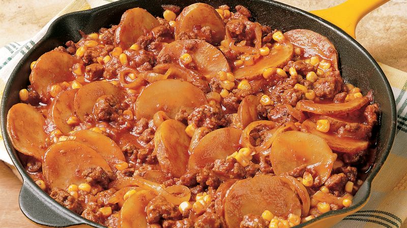 Sloppy Joe Skillet Dinner recipe from Betty Crocker