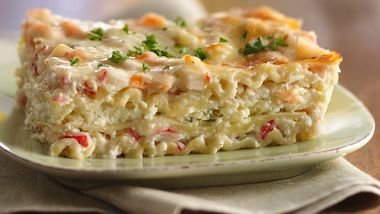 Creamy Seafood Lasagna