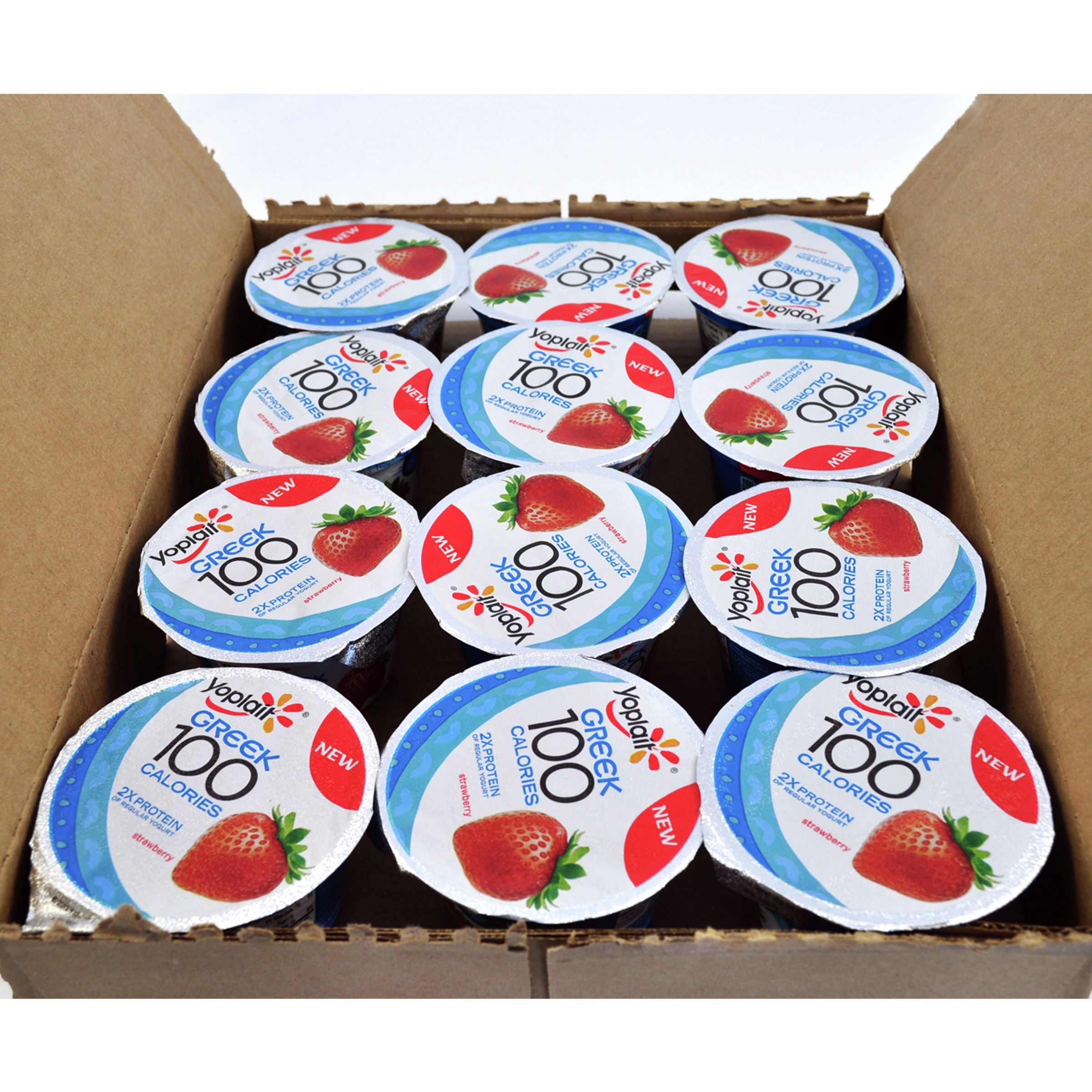 Yoplait® Gluten Free Greek 100 Protein Yogurt Single Serve Strawberry 5