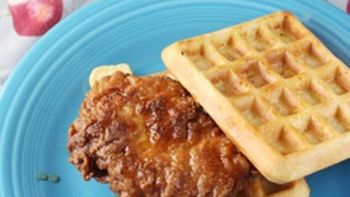 Chicken and Waffle Sandwich