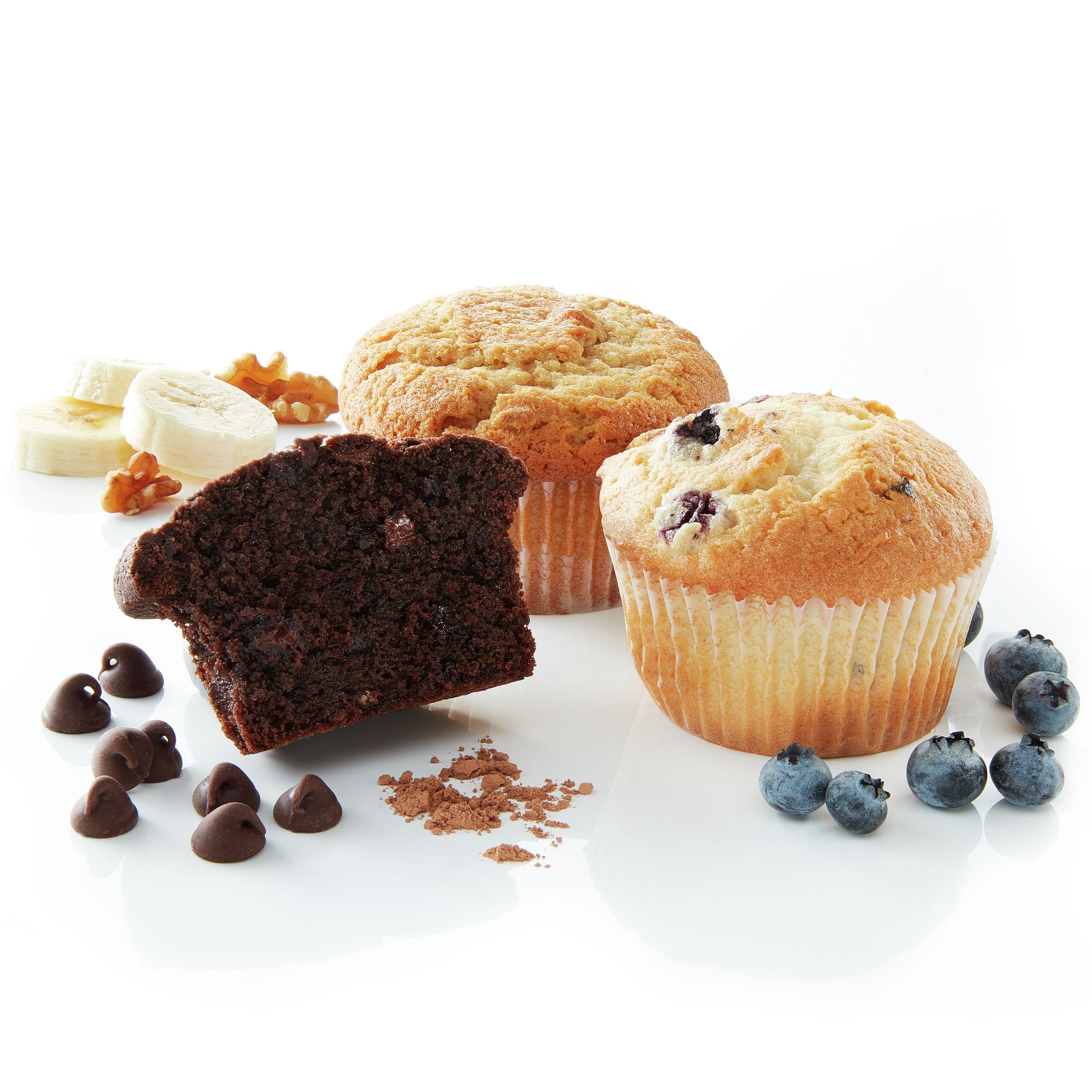 Pillsbury™ Place & Bake™ Frozen Muffin Dough Puck Variety Pack 1.5 oz