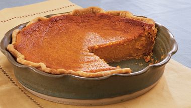 Roasted Sweet Potato Pie