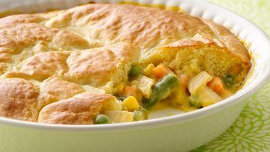 Impossibly Easy Chicken Pot Pie 