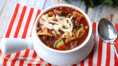 Slow-Cooker Lasagna Soup
