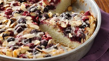 Gluten-Free Almond Berry Coffee Cake