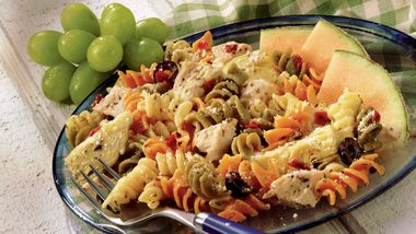 Dijon Chicken and Pasta Salad