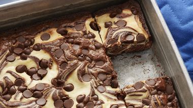 Cream Cheese Swirl Brownies