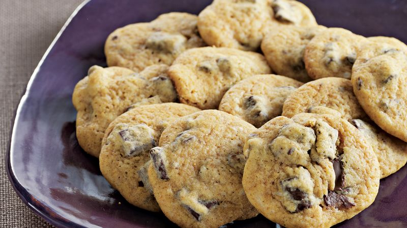 Pumpkin Chocolate Chunk Cookies recipe from Betty Crocker