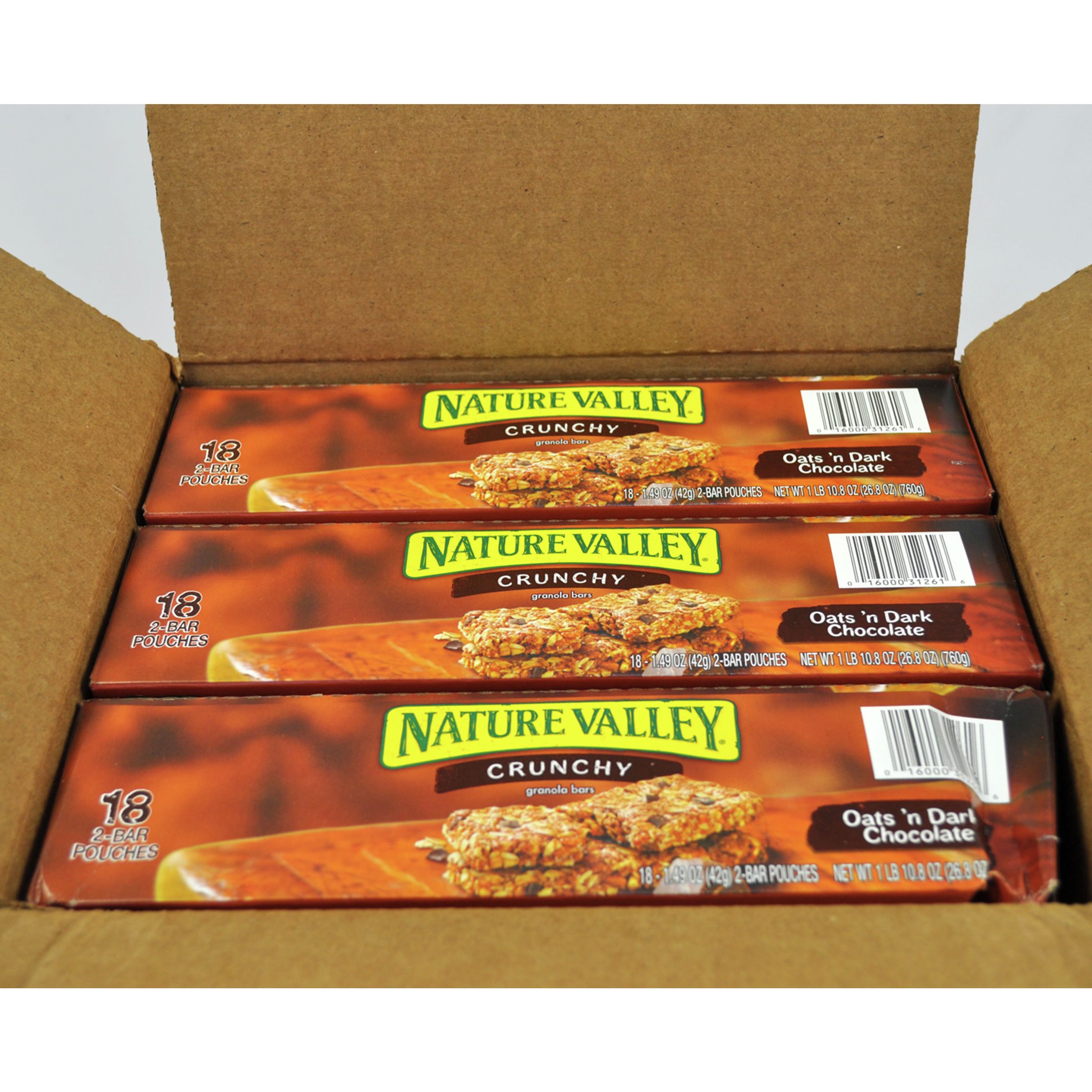 Nature Valley™ Crunchy Granola Bars Oats 'n Dark Chocolate (Double Bar