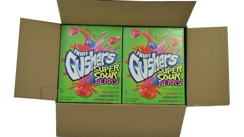 fruit gushers super sour berry