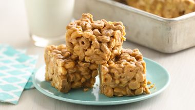 No-Bake Peanut Butter-Cereal Bars