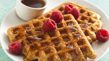 Whole-Grain Buttermilk Waffles