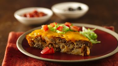 Impossibly Easy Taco Pie 
