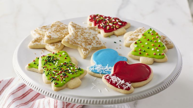 Classic Christmas Sugar Cookie Cutouts recipe from Betty Crocker