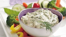 Cucumber Dill Yoghurt Dip Recipe - BettyCrocker.com