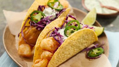 Beer Battered Fish Tacos
