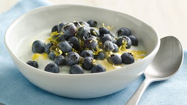 Blueberry-Lemon Coconut Yogurt Bowl