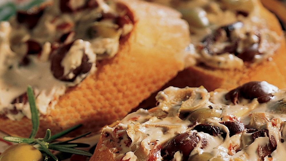 Olive Crostini recipe from