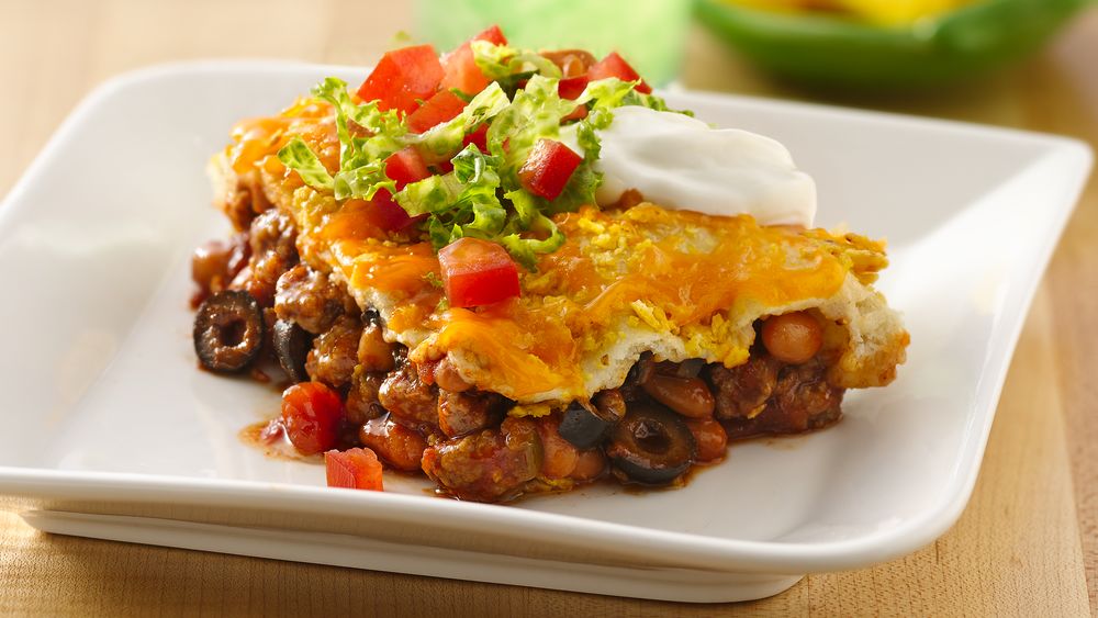 Easy Taco Bake Recipe From Pillsbury