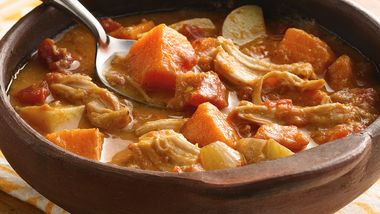 Slow-Cooker African Groundnut Stew with Chicken