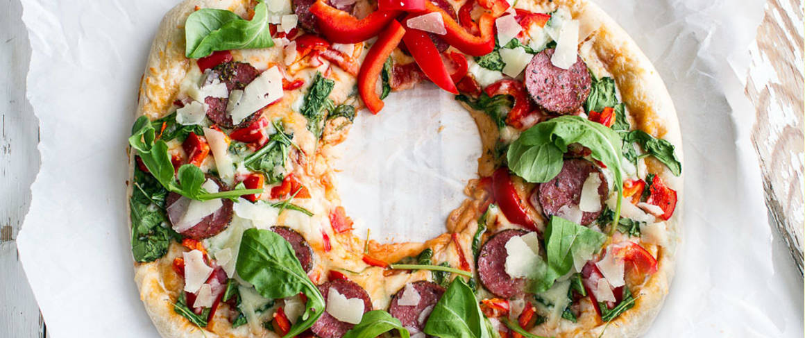 holiday pizza wreath recipe from betty crocker holiday pizza wreath recipe from betty crocker