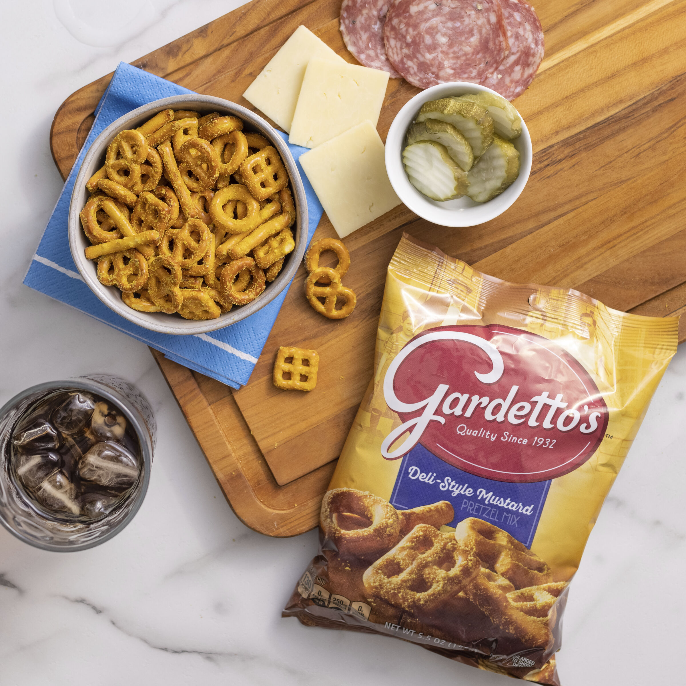 Gardetto's™ Snack Mix DeliStyle Mustard Pretzel (7 ct) 5.5 oz