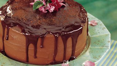 Chocolate-Orange Truffle Cake