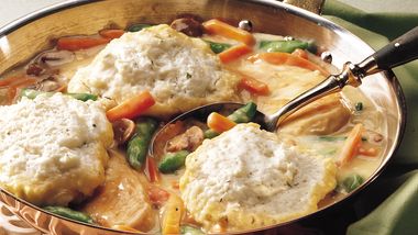 Skillet Chicken and Dumplings
