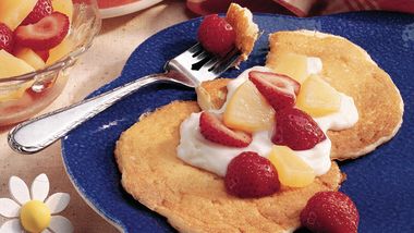 Fruity Yogurt Pancakes