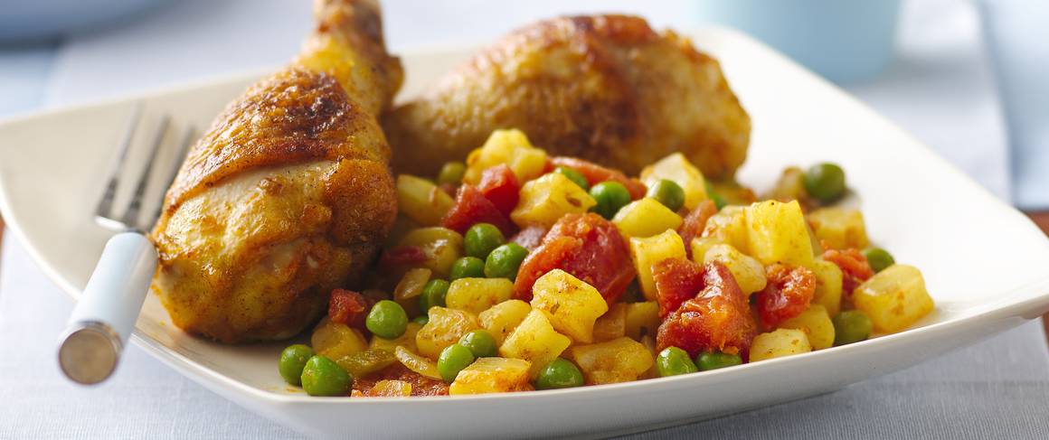 Indian-Style Curry Chicken recipe from Betty Crocker