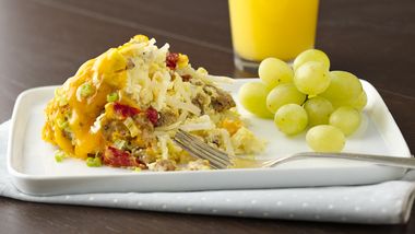 Slow-Cooker Sausage and Egg Breakfast Casserole