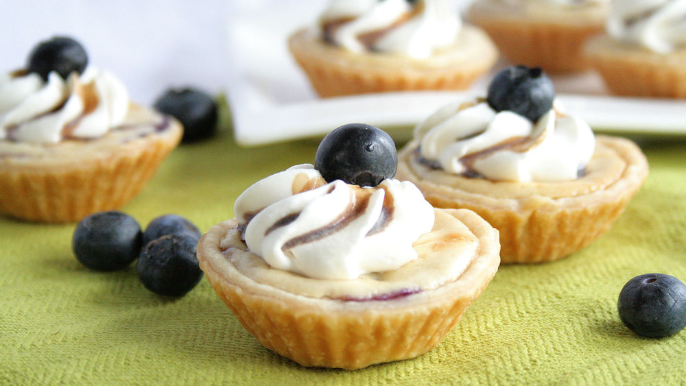 Grilled Blueberry Cheesecake Mini Pies recipe from