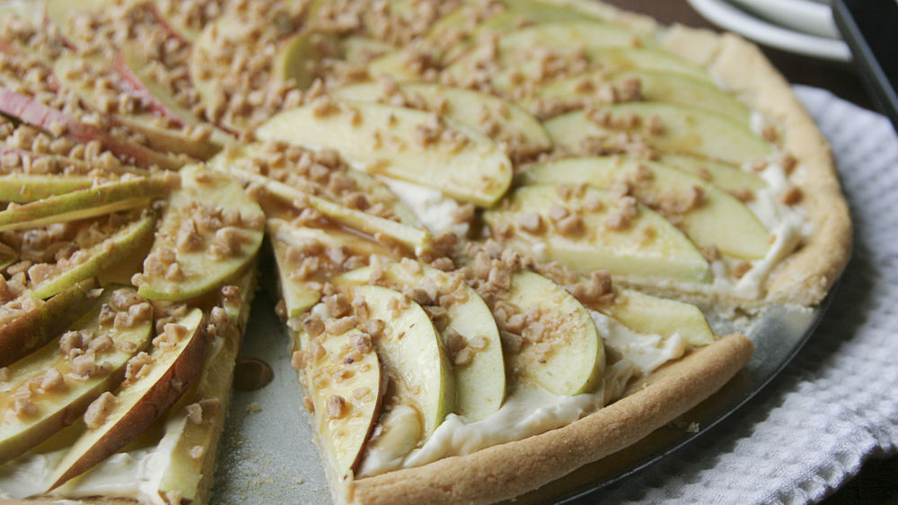 Caramel Apple Cookie Pizza recipe from