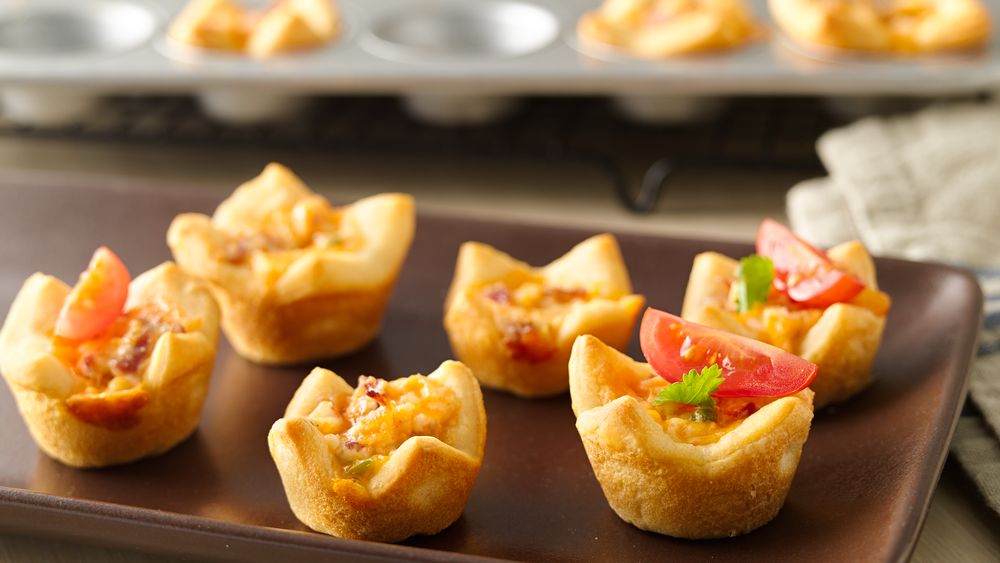 BaconCream Cheese Crescent Cups recipe from