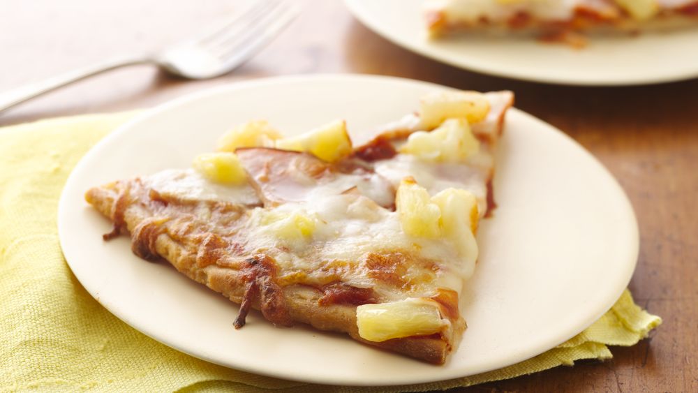 GlutenFree Hawaiian Pizza recipe from