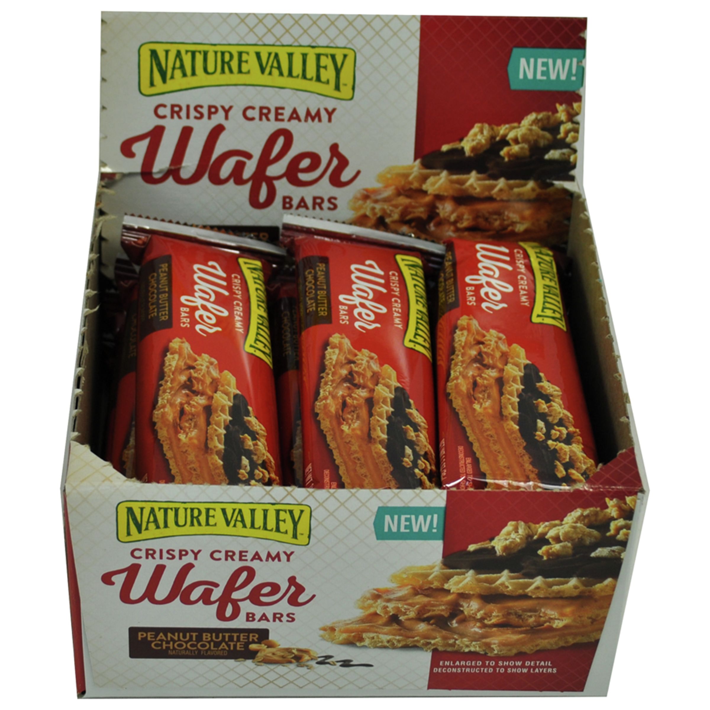 Nature Valley™ Wafer Bars Peanut Butter Chocolate (12 ct) 1.3 oz