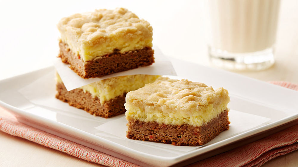 Carrot Cake Cookie Bars recipe from