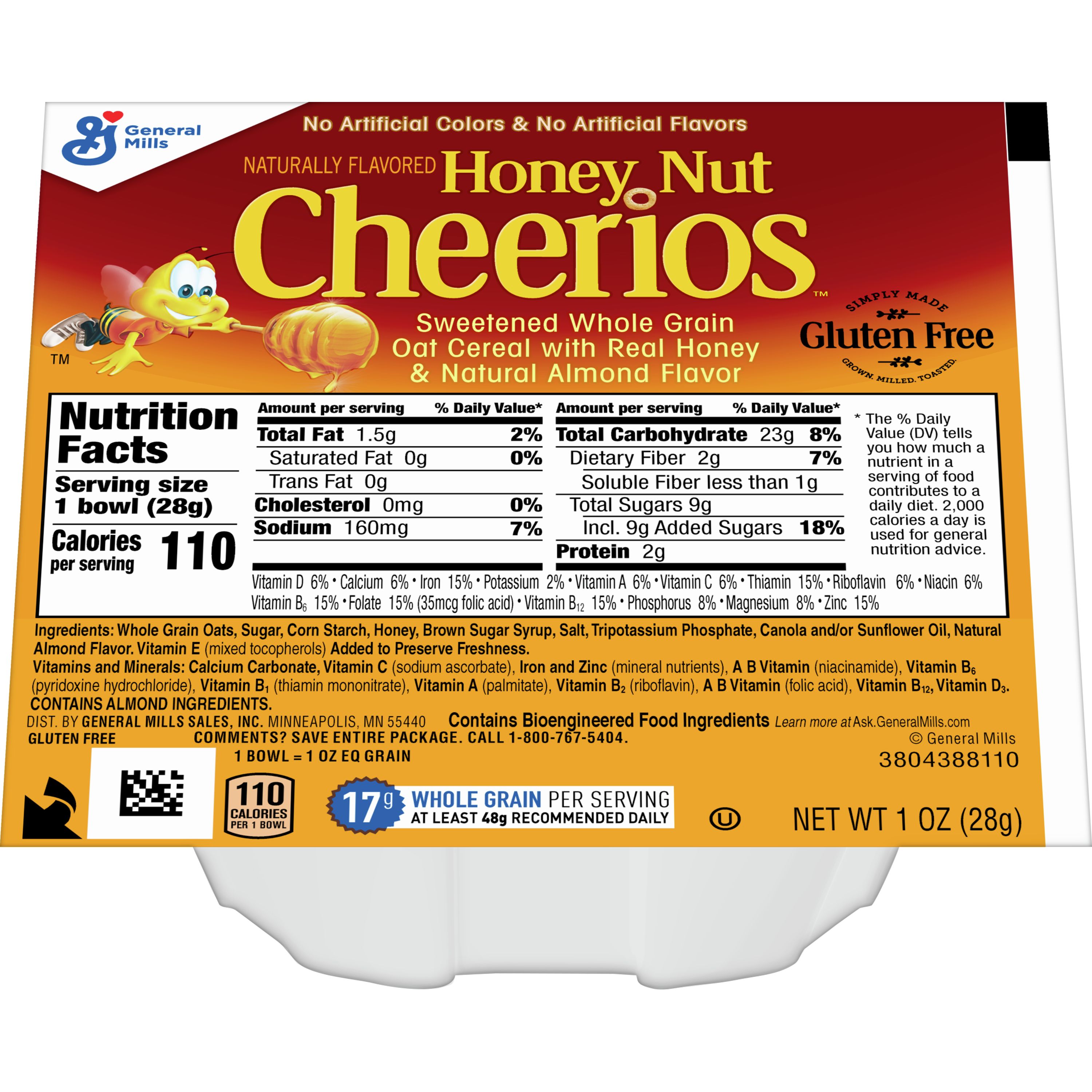Multigrain Cheerios Nutrition Facts Label Besto Blog