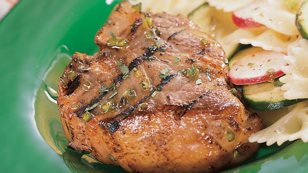 Lamb Chops With Jalapeno Jelly Glaze recipe from