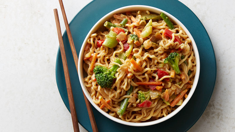 Vegetable Ramen Pad Thai