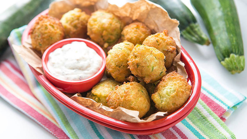 4-Ingredient Zucchini Tots