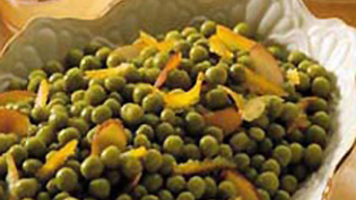 Orange Peas Amandine