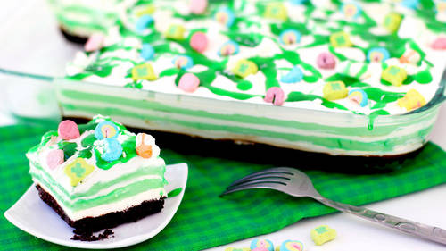 Shamrock Shake Cheesecake